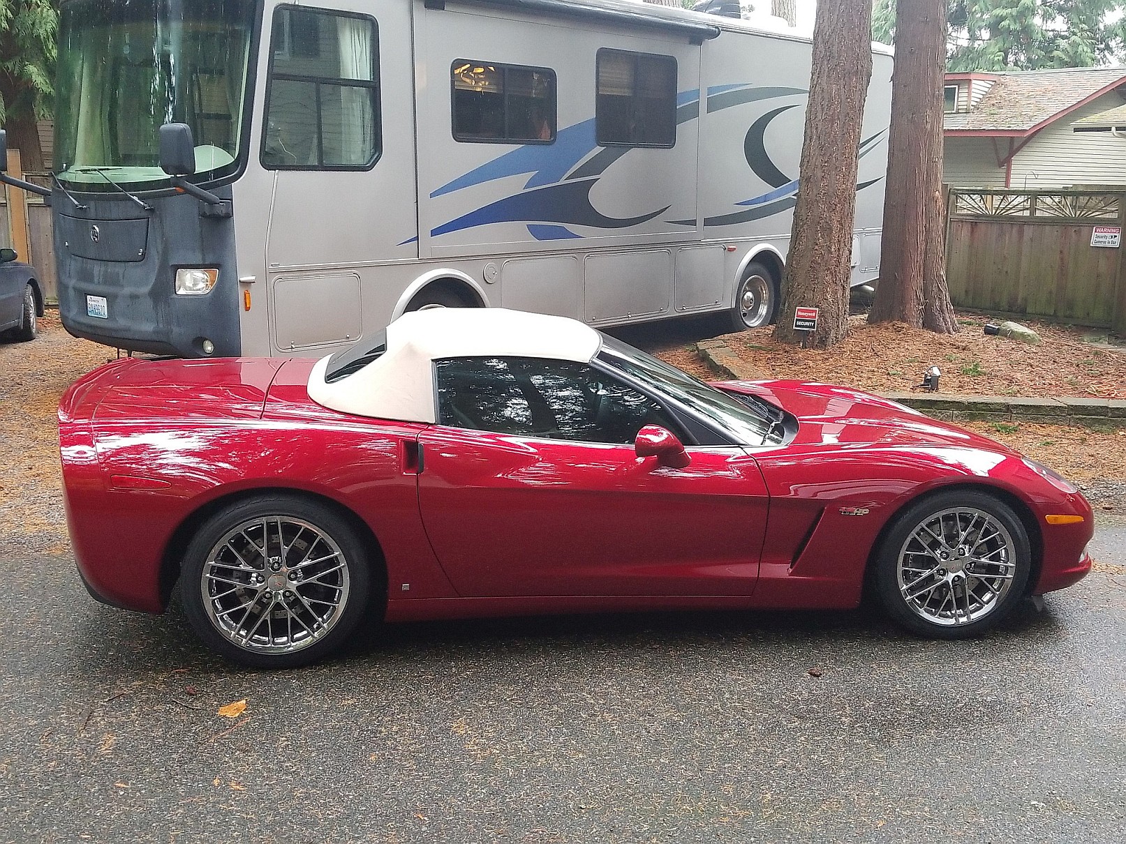 Metzger 2008 Vette Victory Red Convertible 2
